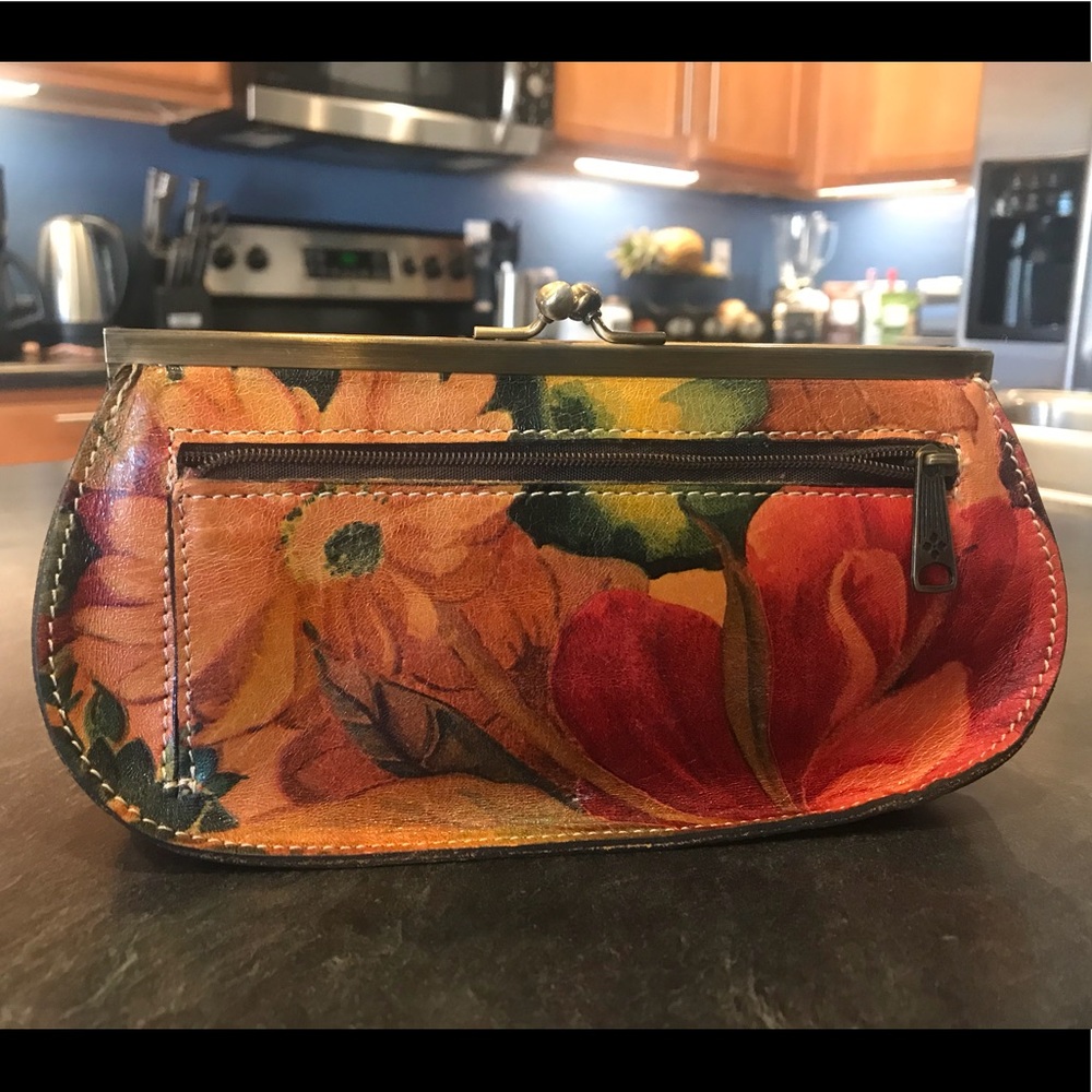 Patricia Nash leather wallet/clutch